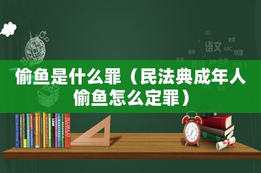 偷魚是什么罪（民法典成年人偷魚怎么定罪）