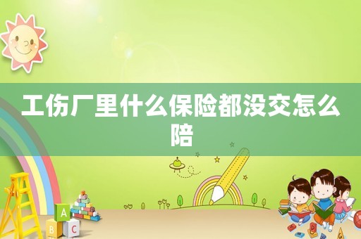 工傷廠里什么保險(xiǎn)都沒(méi)交怎么陪