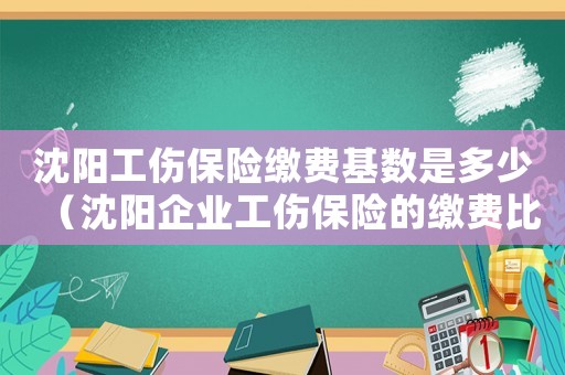 沈陽工傷保險繳費基數是多少（沈陽企業工傷保險的繳費比例）