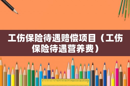 工傷保險待遇賠償項目（工傷保險待遇營養(yǎng)費(fèi)）