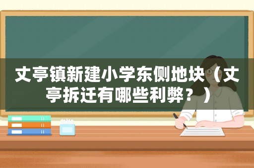 丈亭鎮新建小學東側地塊（丈亭拆遷有哪些利弊？）
