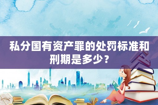 私分國有資產罪的處罰標準和刑期是多少？