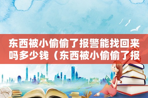 東西被小偷偷了報(bào)警能找回來嗎多少錢（東西被小偷偷了報(bào)警能找回來嗎）