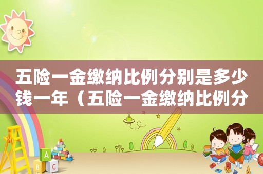 五險一金繳納比例分別是多少錢一年（五險一金繳納比例分別是多少錢）