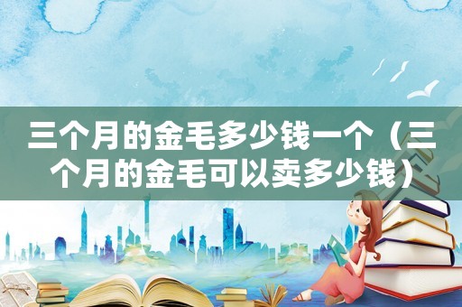 三個月的金毛多少錢一個（三個月的金毛可以賣多少錢）