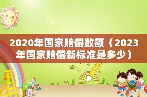 2020年國家賠償數額（2023年國家賠償新標準是多少）