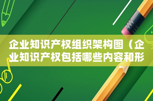 企業(yè)知識產(chǎn)權(quán)組織架構(gòu)圖（企業(yè)知識產(chǎn)權(quán)包括哪些內(nèi)容和形式）