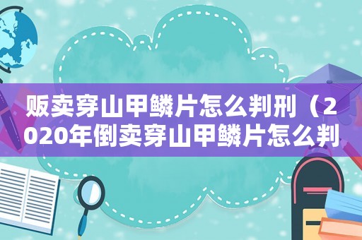 販賣(mài)穿山甲鱗片怎么判刑（2020年倒賣(mài)穿山甲鱗片怎么判）