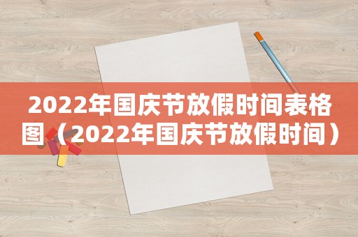 2022年國慶節(jié)放假時間表格圖（2022年國慶節(jié)放假時間）