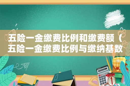 五險一金繳費比例和繳費額（五險一金繳費比例與繳納基數是多少錢）