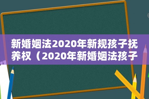 新婚姻法2020年新規(guī)孩子撫養(yǎng)權(quán)（2020年新婚姻法孩子撫養(yǎng)權(quán)）