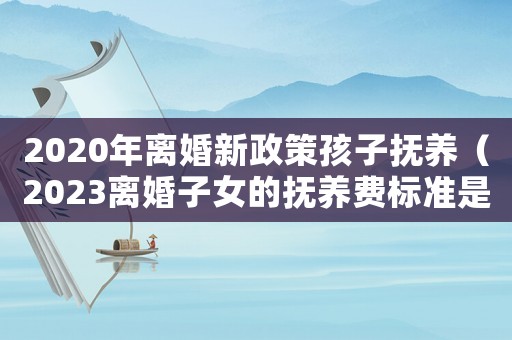 2020年離婚新政策孩子撫養（2023離婚子女的撫養費標準是多少）