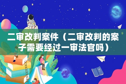 二審改判案件（二審改判的案子需要經(jīng)過一審法官嗎）