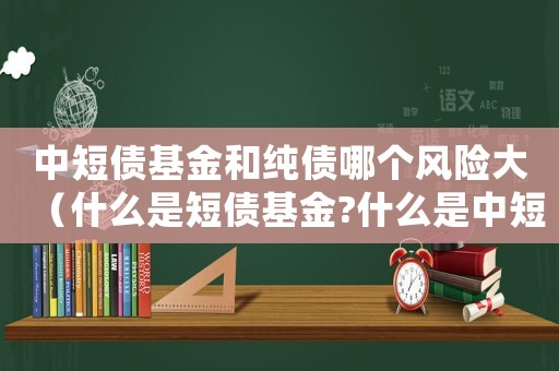 中短債基金和純債哪個風險大（什么是短債基金?什么是中短債基金）