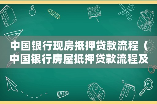 中國銀行現房抵押貸款流程（中國銀行房屋抵押貸款流程及手續）