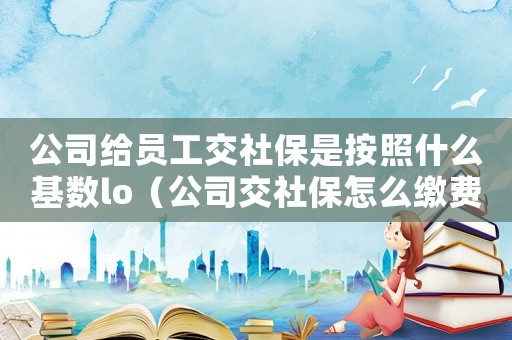 公司給員工交社保是按照什么基數(shù)lo（公司交社保怎么繳費按工資比例交嗎）