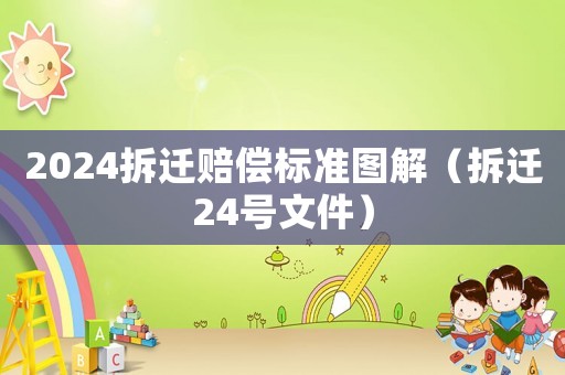 2024拆遷賠償標準圖解（拆遷24號文件）
