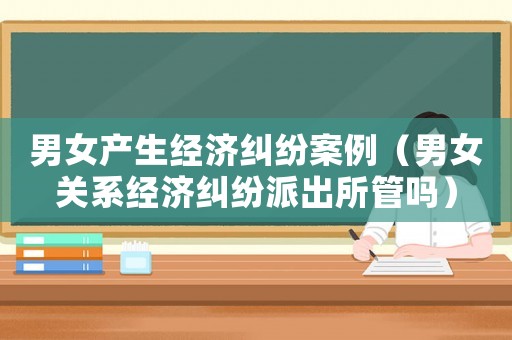 男女產(chǎn)生經(jīng)濟(jì)糾紛案例（男女關(guān)系經(jīng)濟(jì)糾紛派出所管嗎）