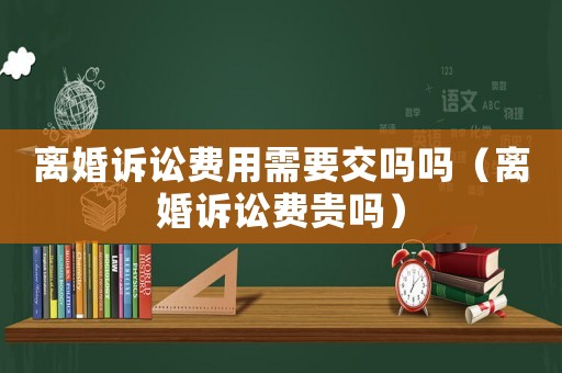 離婚訴訟費用需要交嗎嗎（離婚訴訟費貴嗎）