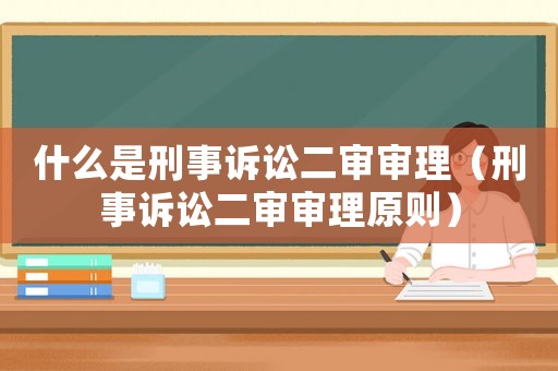 什么是刑事訴訟二審審理（刑事訴訟二審審理原則）