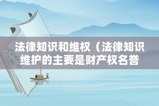法律知識(shí)和維權(quán)（法律知識(shí)維護(hù)的主要是財(cái)產(chǎn)權(quán)名譽(yù)權(quán)）