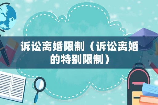 訴訟離婚限制（訴訟離婚的特別限制）
