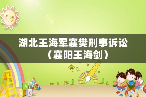 湖北王海軍襄樊刑事訴訟（襄陽王海劍）