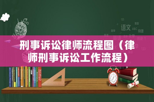 刑事訴訟律師流程圖（律師刑事訴訟工作流程）