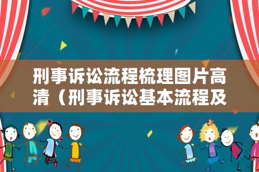 刑事訴訟流程梳理圖片高清（刑事訴訟基本流程及法律依據）