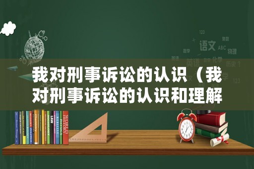我對刑事訴訟的認識（我對刑事訴訟的認識和理解）