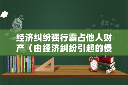 經濟糾紛強行霸占他人財產（由經濟糾紛引起的侵占算什么）