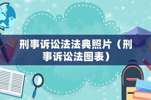 刑事訴訟法法典照片（刑事訴訟法圖表）