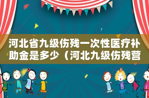 河北省九級傷殘一次性醫療補助金是多少（河北九級傷殘營養費賠償標準2015）
